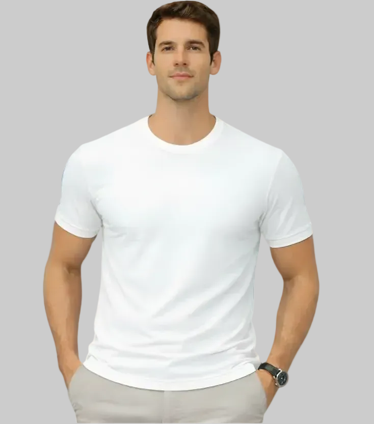 MOVE FLEX ROUND NECK WHITE - NAUTICON