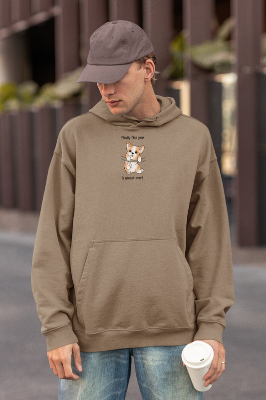 Men's Oversized Custom Hoodie in Arrowtown Color - NAUTICON WEARABLES