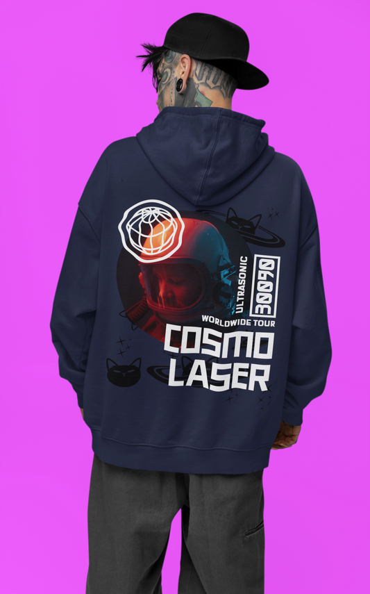 Men's Oversized Custom Hoodie in Mirage Color - NAUTICON WEARABLES
