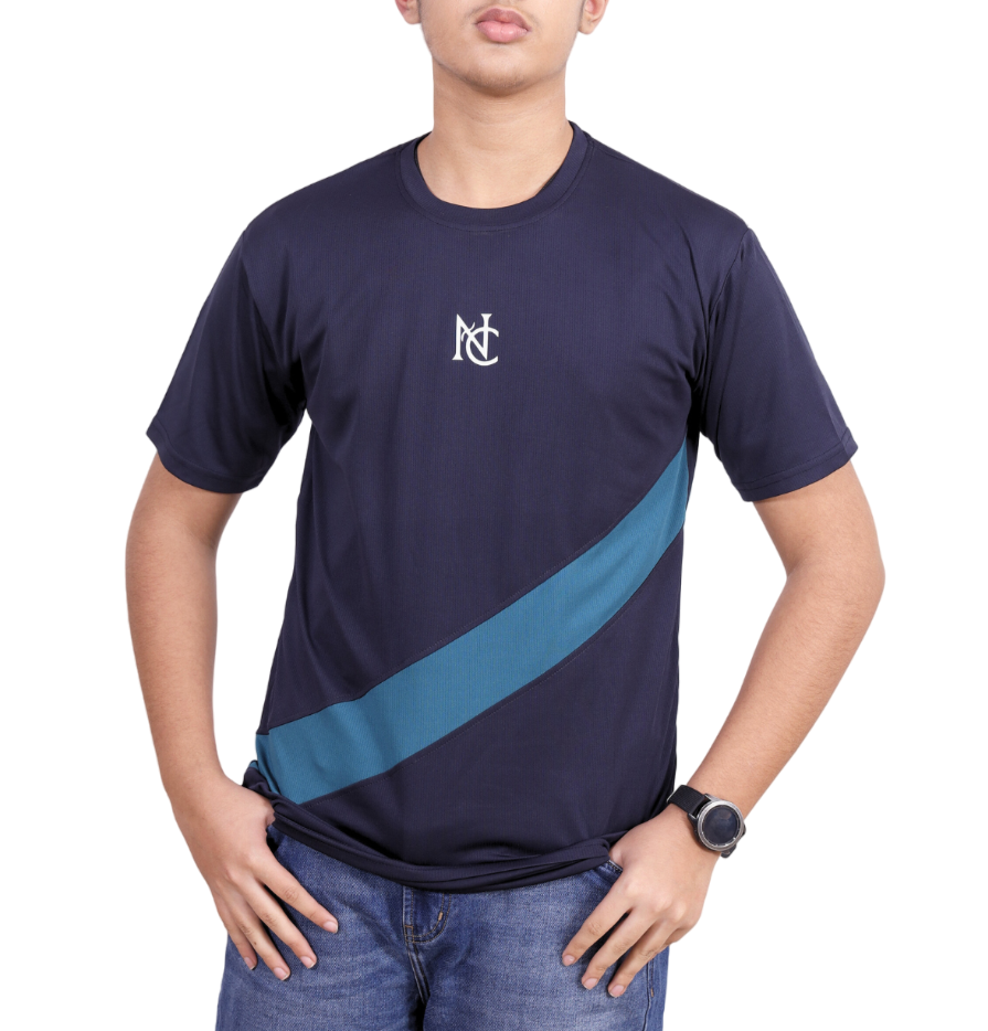 NAUTICON Premium Polyester Crew Neck Navy Blue - NAUTICON WEARABLES
