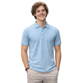 Sky Melange Premium  Polo T-Shirt