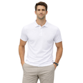 Premium Corporate Polo T-Shirt - White - WORK MAX