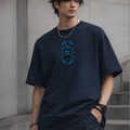 MOVE NEON SAMURAI OVERSIZED - NAVY BLUE