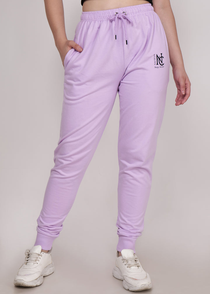 WOMEN WINTER WEAR JOGGER LAVENDER