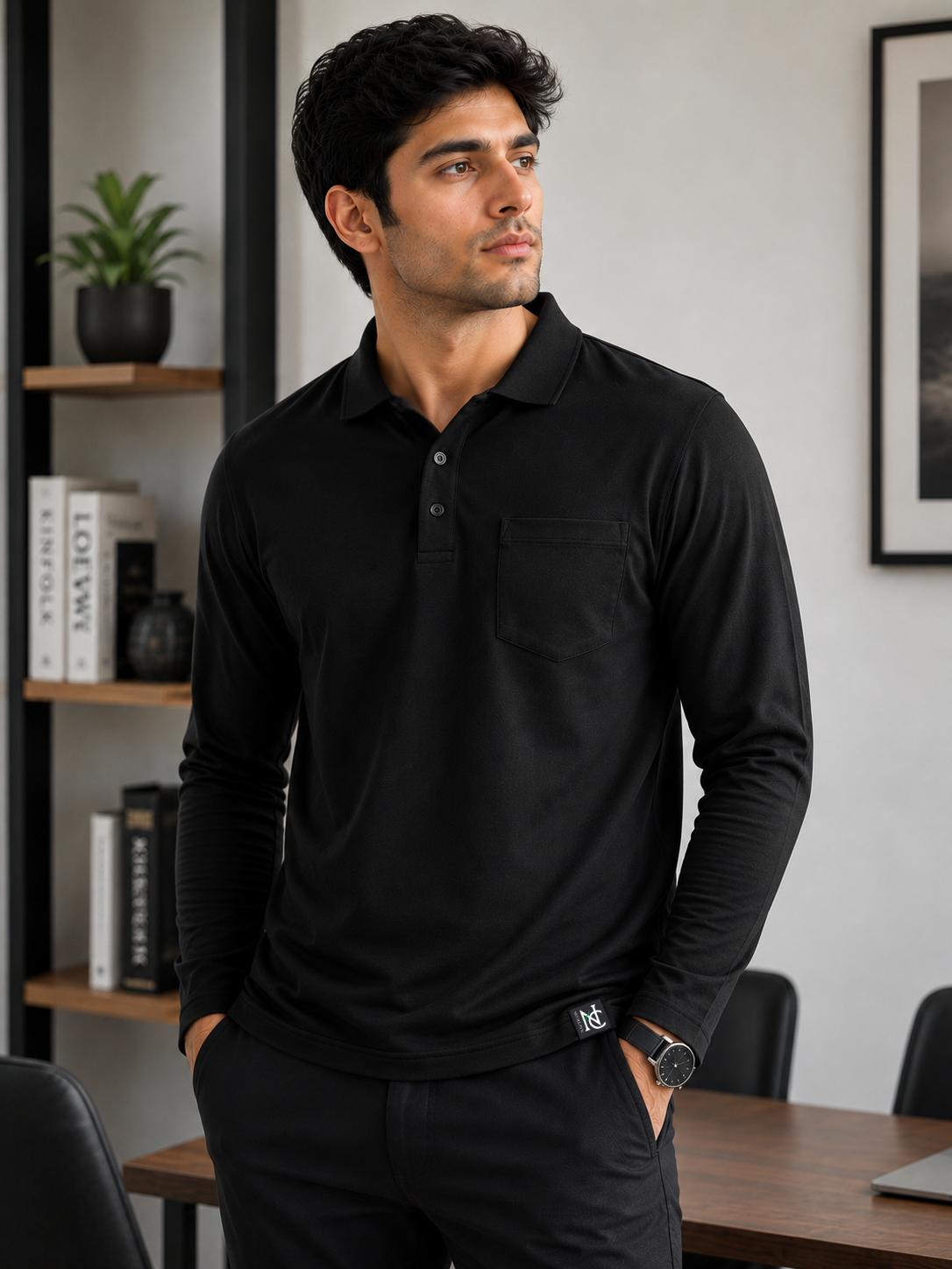 MOVE EXECUTIVE POLO - BLACK