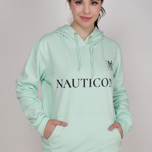 Women Winter Wear Stylish Hoodie Sea Green