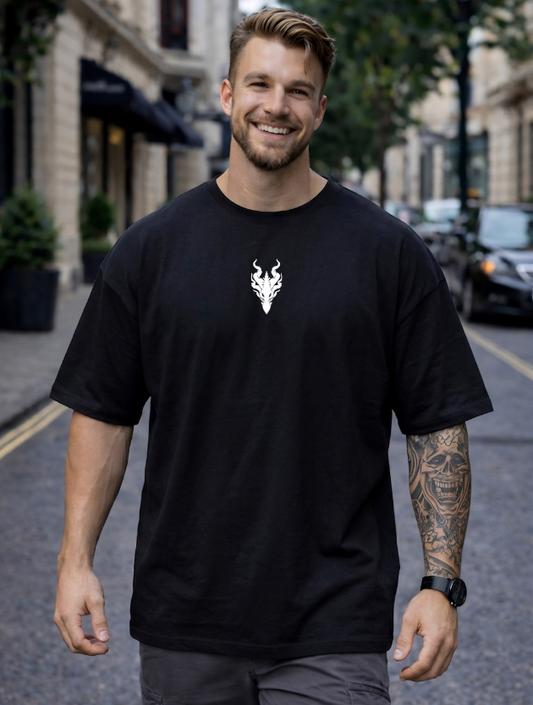 MOVE DRAGON FACE OVERSIZED – BLACK
