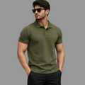 WORK POLO OLIVE