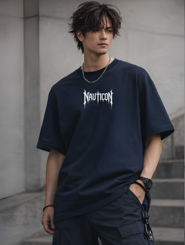 MOVE MINIMAL CLASIC OVERSIZED - NAVY BLUE