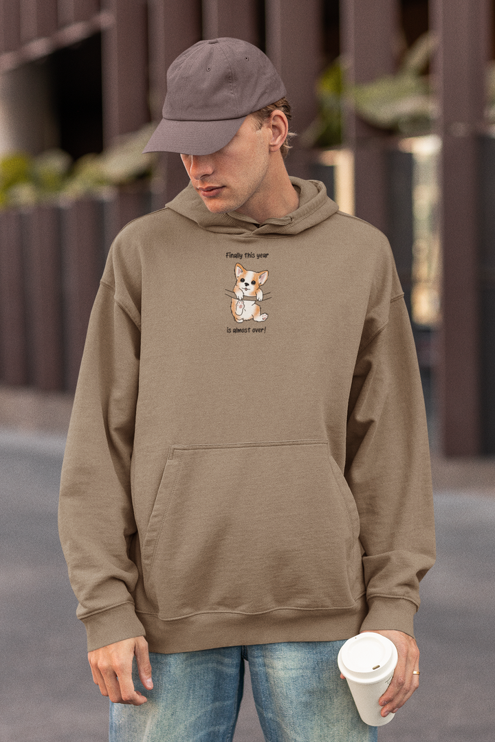 Men's Oversized Custom Hoodie in Arrowtown Color