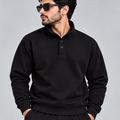 NAUTICON PREMIUM WINTER POLO MEN IN BLACK