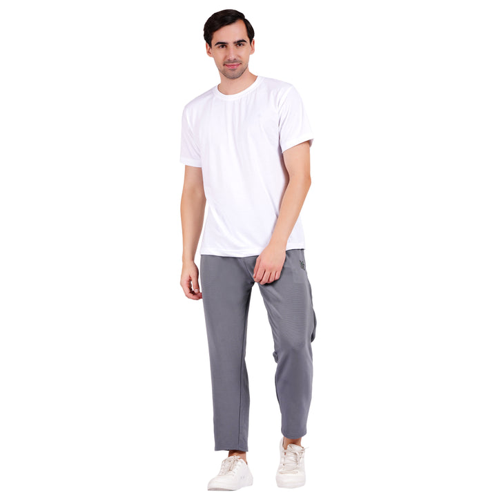 NAUTICON Men Grey Solid Regular Fit Lower