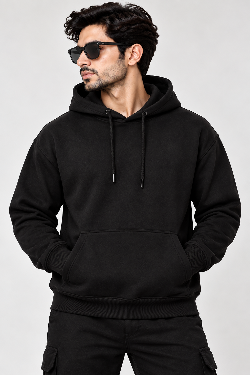 NAUTICON PREMIUM HOODIE MEN IN BLACK