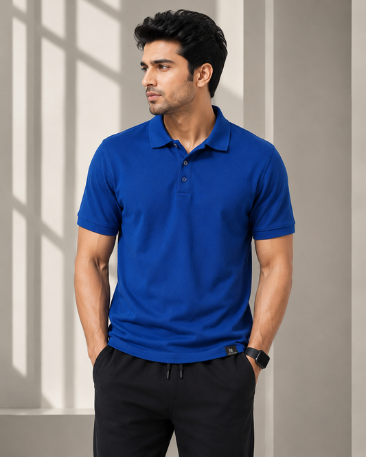 WORK POLO ROYALL BLUE