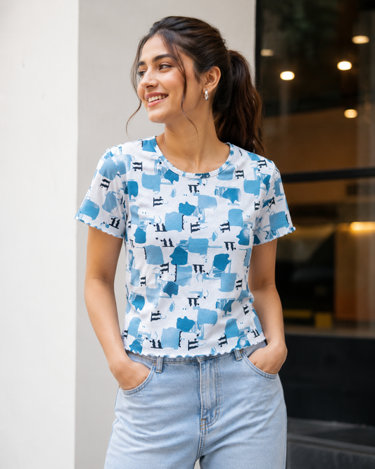 PIKO TOP - TEAL