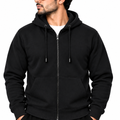 NAUTICON PREMIUM ZIPPER HOODIE MEN IN BLACK