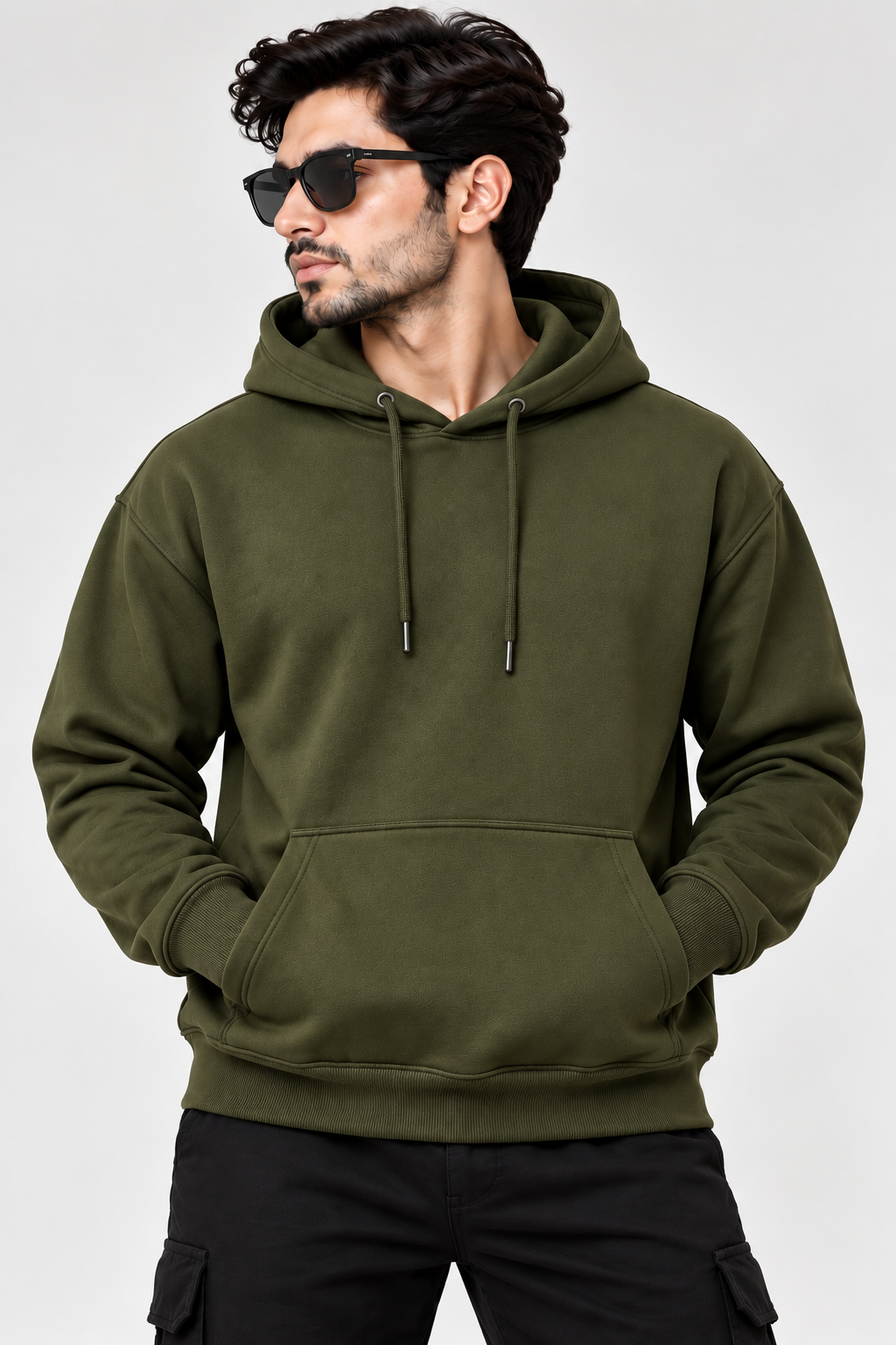 NAUTICON PREMIUM HOODIE MEN IN OLIVE