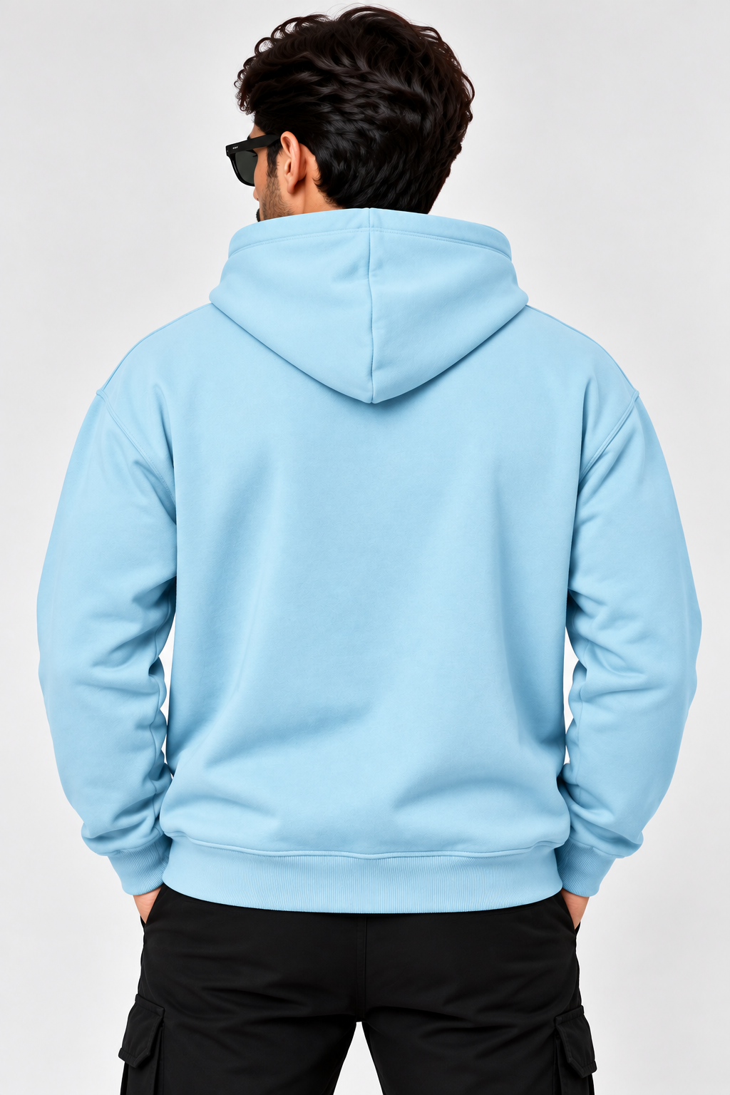 NAUTICON PREMIUM HOODIE MEN IN SKY BLUE