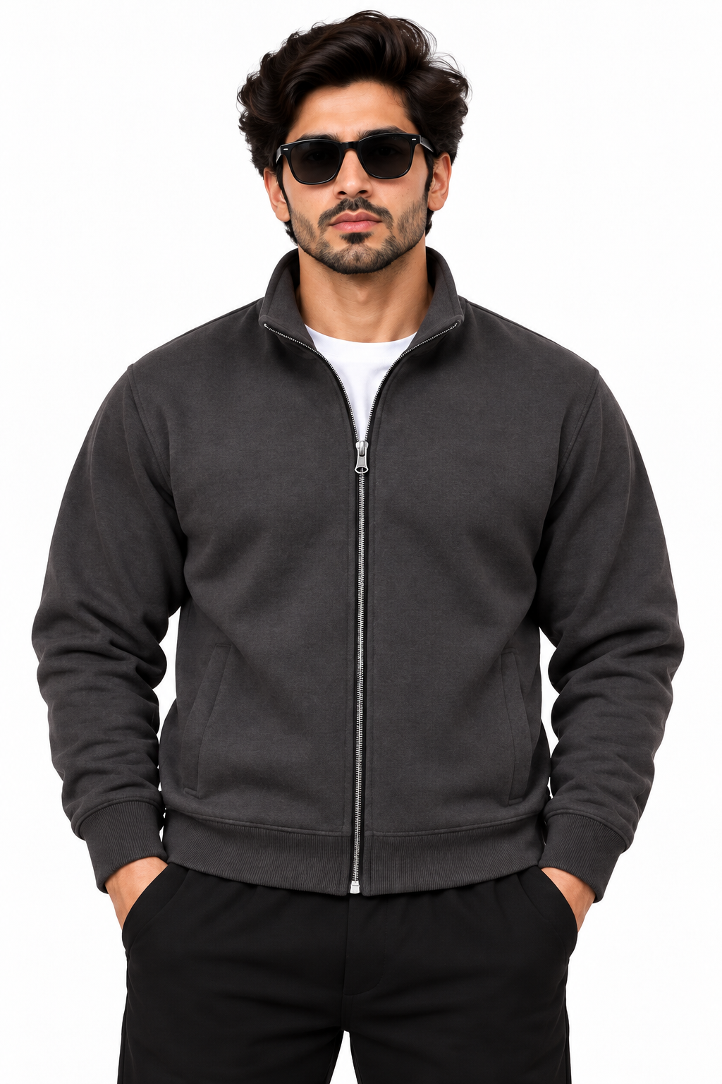 NAUTICON PREMIUM JACKET MEN IN DARK GREY Warmth Meets Everyday Style