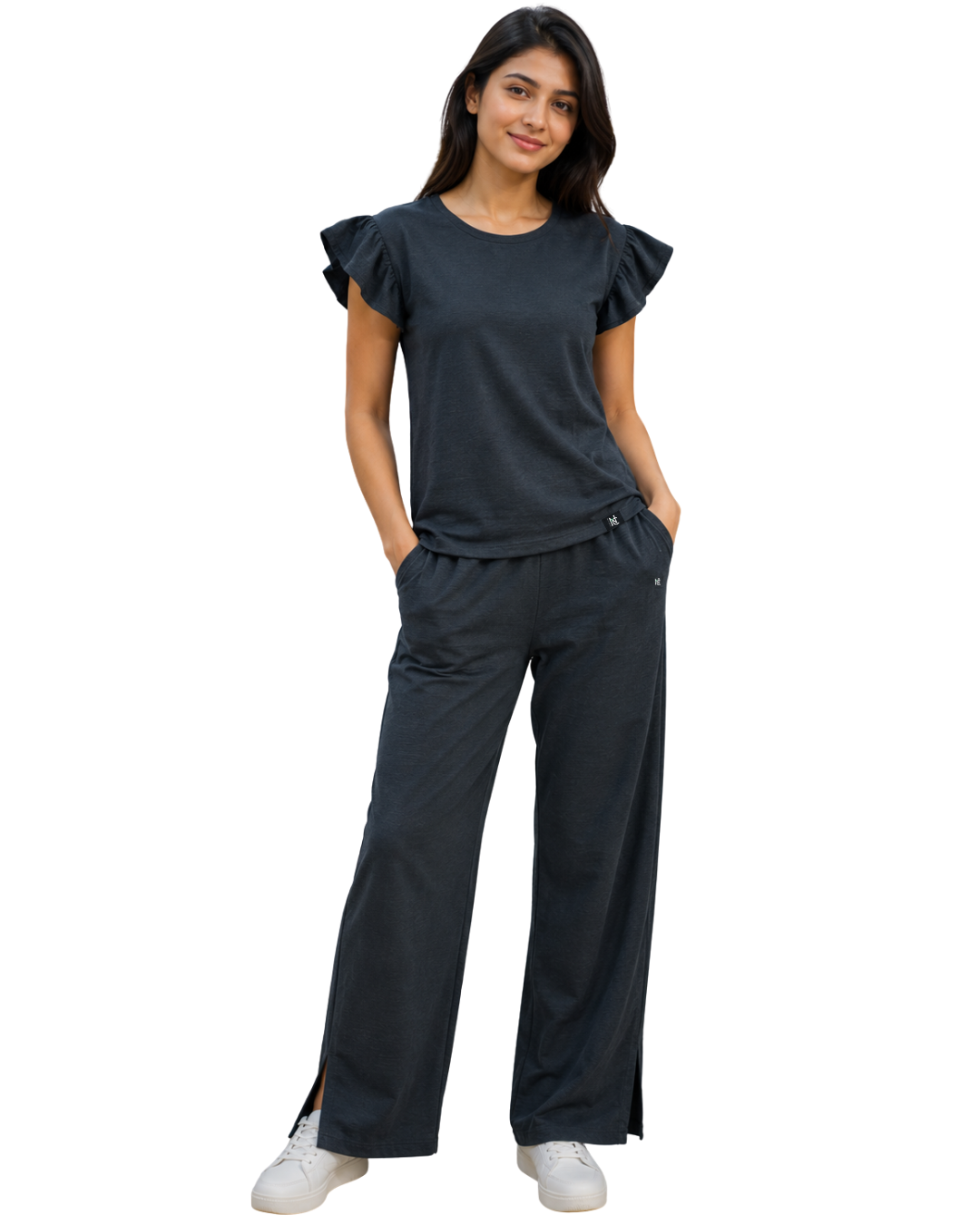 Co-ord Set Looper JC – Oxford Grey