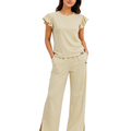 Co-ord Set Looper JC – Beige