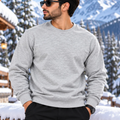 NAUTICON PREMIUM SWEATSHIRT – MEN IN LIGHT GREY MELANGE