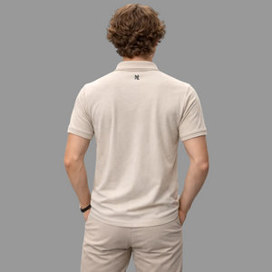 MOVE EXEC POLO BEIGE MELANGE - NAUTICON