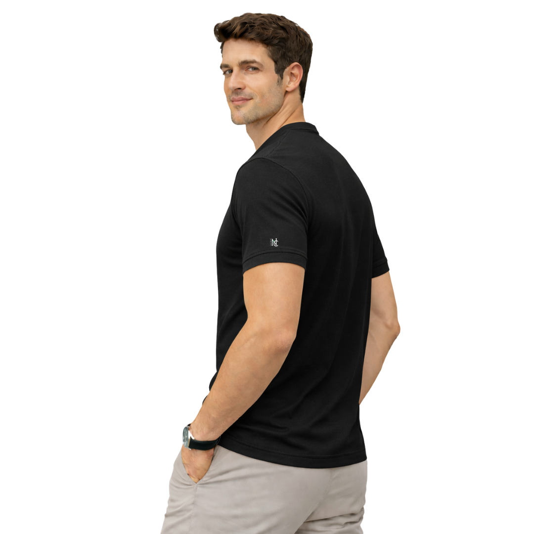 MOVE FLEX ROUND NECK BLACK - NAUTICON