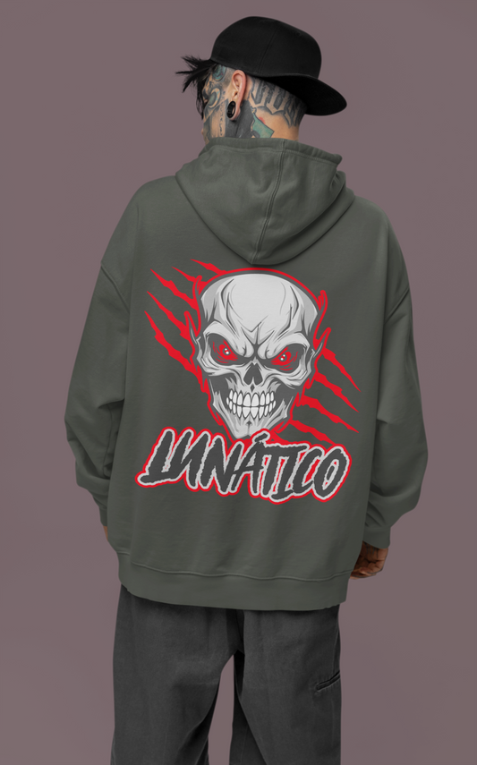 Men's Oversized Custom Hoodie in Lunar Green Color - NAUTICON WEARABLES