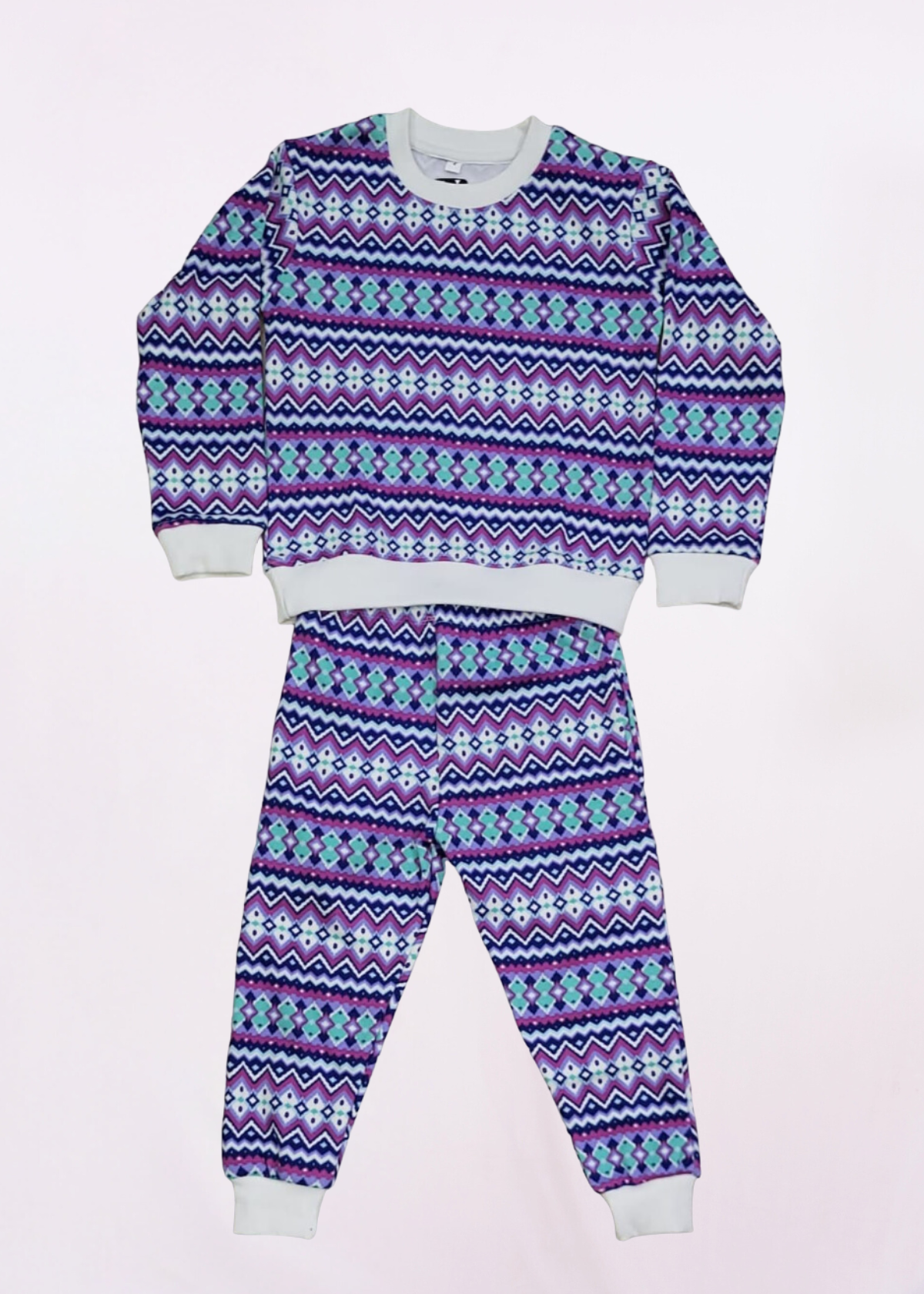 NAUTICON Geometric Printed Perfect Pair Co-ord For Kids/Multicolor - NAUTICON