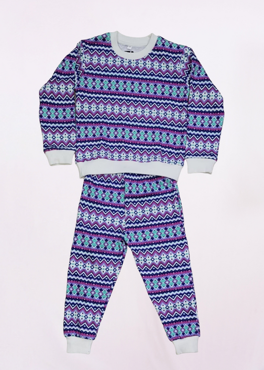 NAUTICON Geometric Printed Perfect Pair Co-ord For Kids/Multicolor - NAUTICON WEARABLES