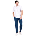 NAUTICON Men Air Force Blue Solid Regular Fit Lower - NAUTICON