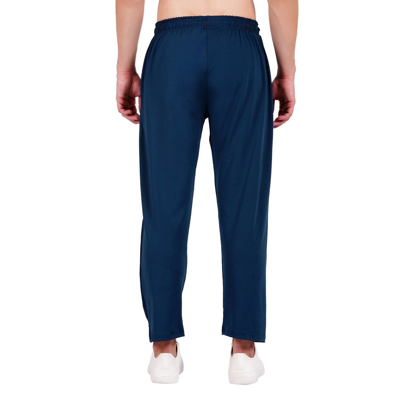 NAUTICON Men Air Force Blue Solid Regular Fit Lower - NAUTICON