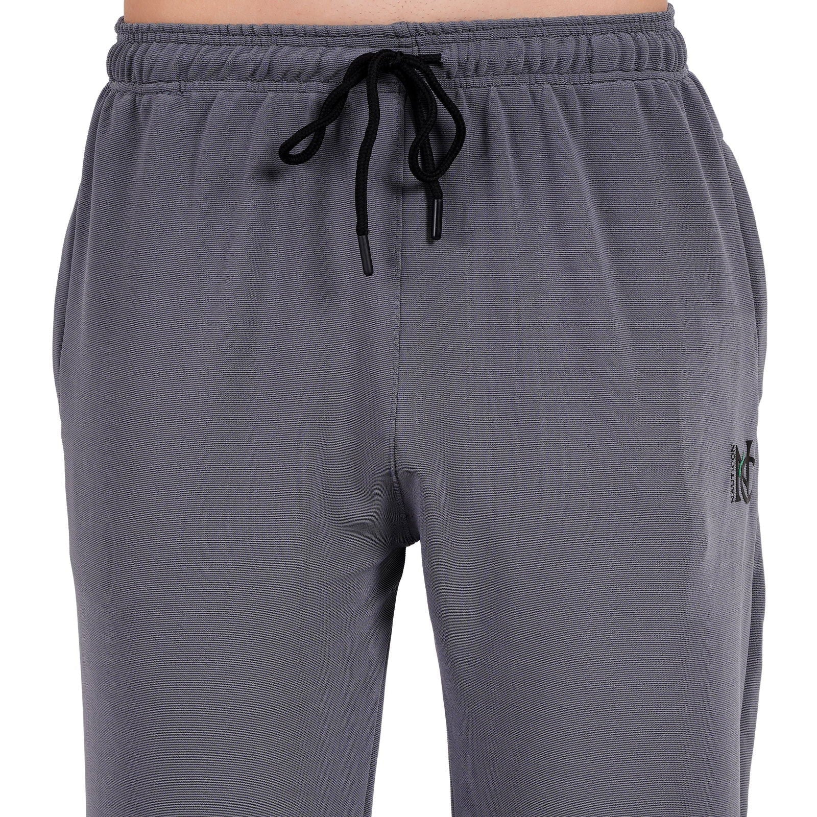 NAUTICON Men Grey Solid Regular Fit Lower - NAUTICON