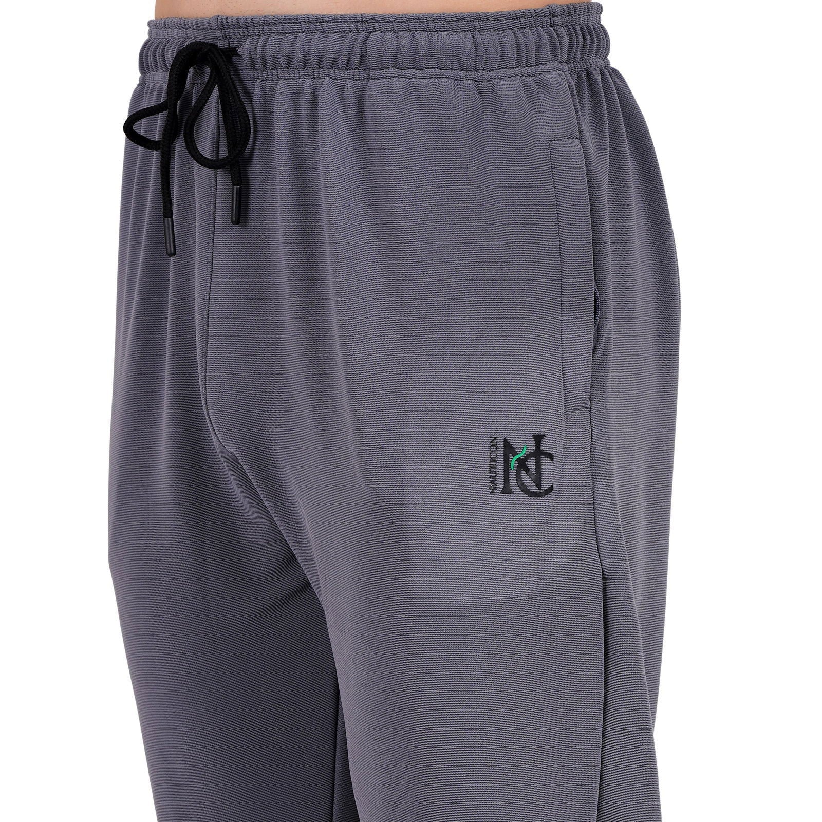 NAUTICON Men Grey Solid Regular Fit Lower - NAUTICON