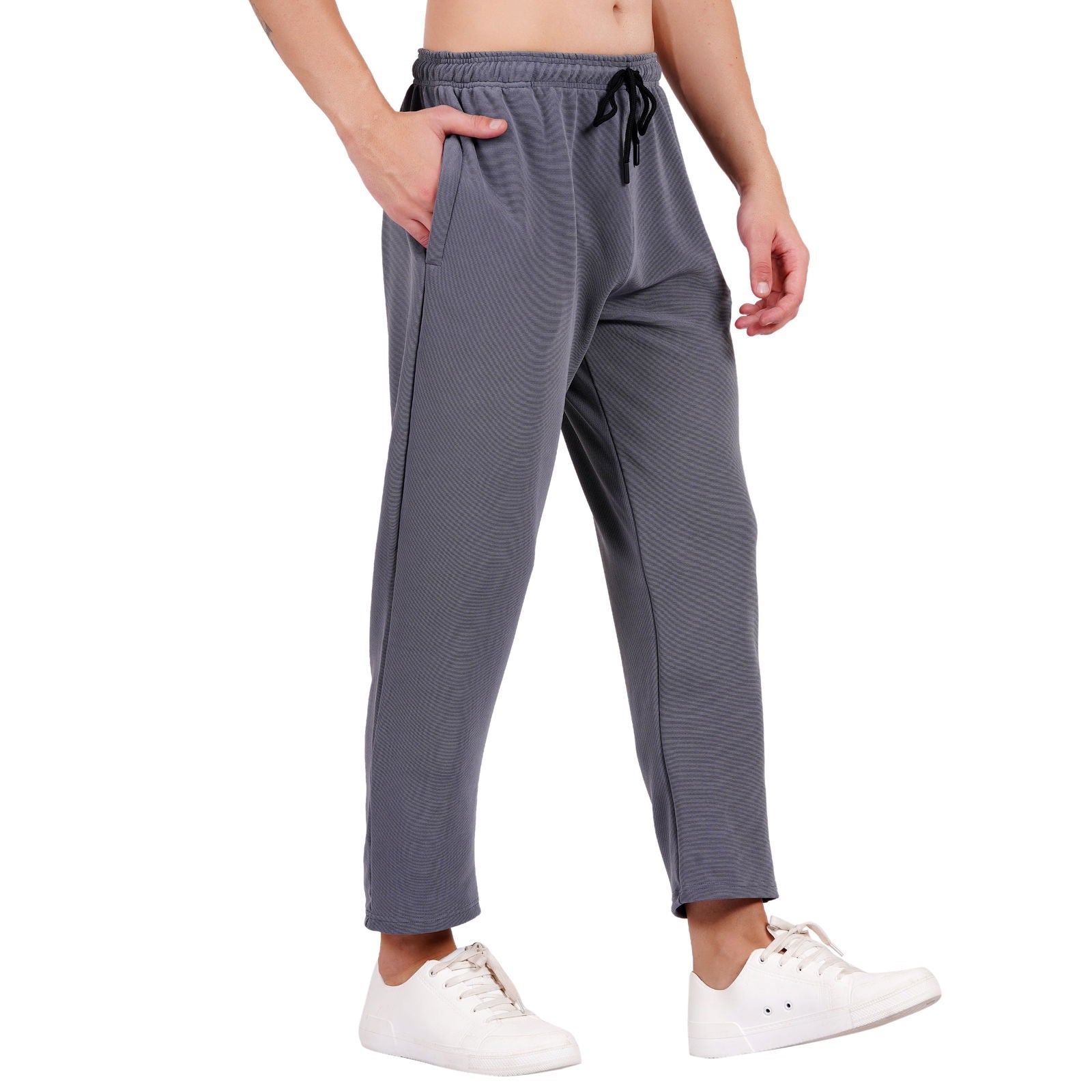 NAUTICON Men Grey Solid Regular Fit Lower - NAUTICON WEARABLES