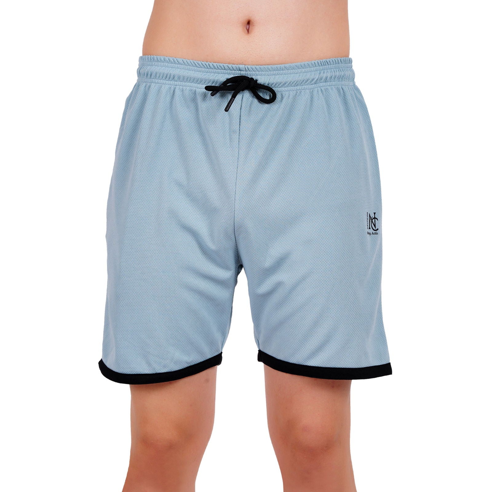 NAUTICON Men Round Neck t-Shirt and Shorts Co-Ord Set Sea Green - NAUTICON WEARABLES