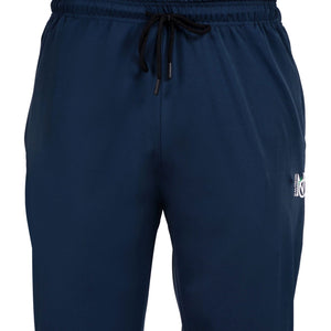 NAUTICON Men Teal Blue Solid Regular Fit Lower - NAUTICON