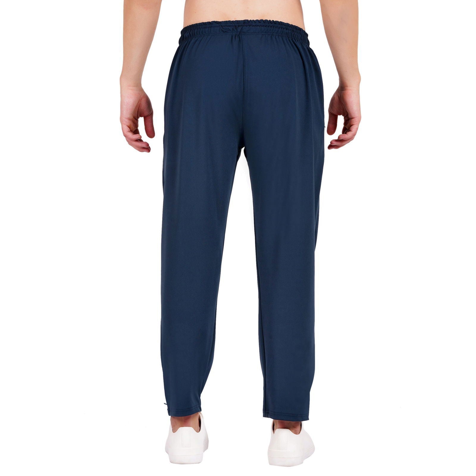 NAUTICON Men Teal Blue Solid Regular Fit Lower - NAUTICON