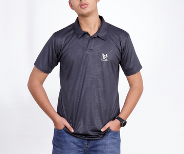 NAUTICON POLO T-SHIRT GREY - NAUTICON WEARABLES