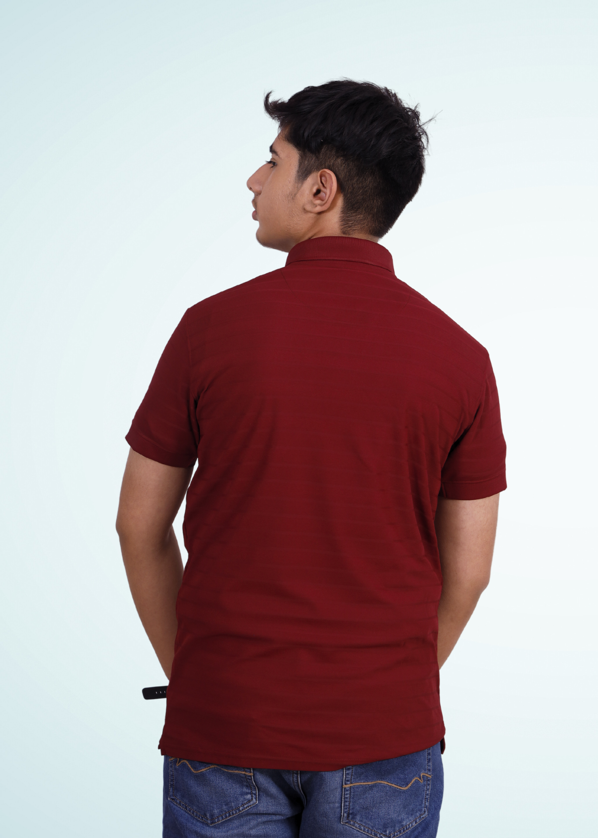 NAUTICON POLO T-SHIRT MAROON - NAUTICON