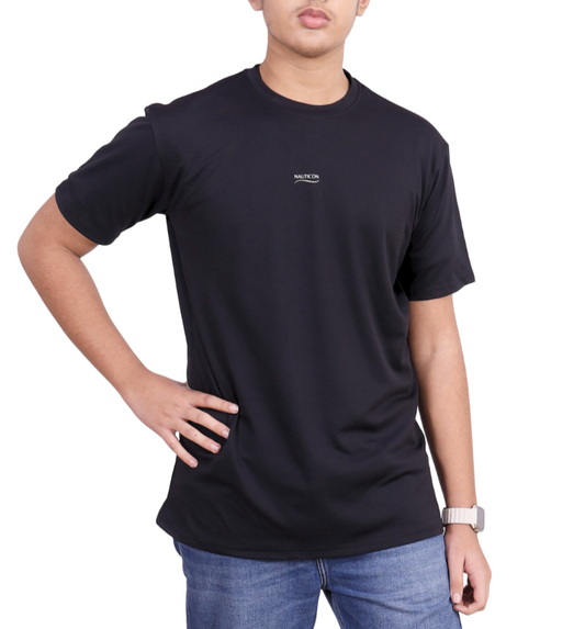 NAUTICON Premium Polyester Crew Neck Black - NAUTICON WEARABLES