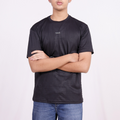 NAUTICON Premium Polyester Crew Neck Black Dotted - NAUTICON