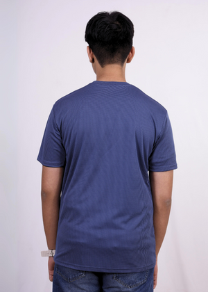 NAUTICON Premium Polyester Crew Neck Blue - NAUTICON