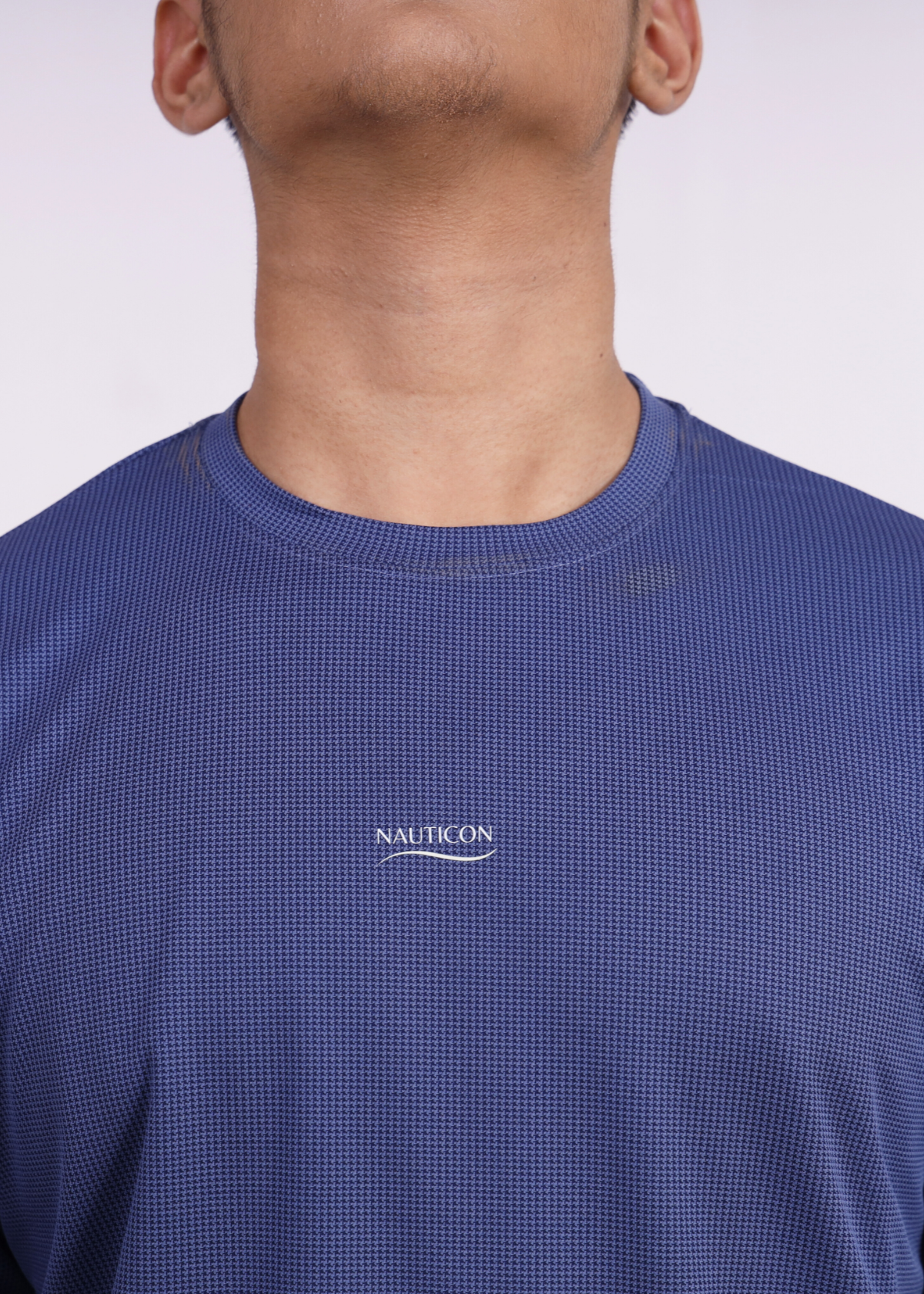 NAUTICON Premium Polyester Crew Neck Blue - NAUTICON WEARABLES