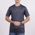NAUTICON Premium Polyester Crew Neck Grey Dotted - NAUTICON