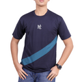 NAUTICON Premium Polyester Crew Neck Navy Blue - NAUTICON
