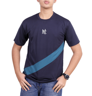 NAUTICON Premium Polyester Crew Neck Navy Blue - NAUTICON