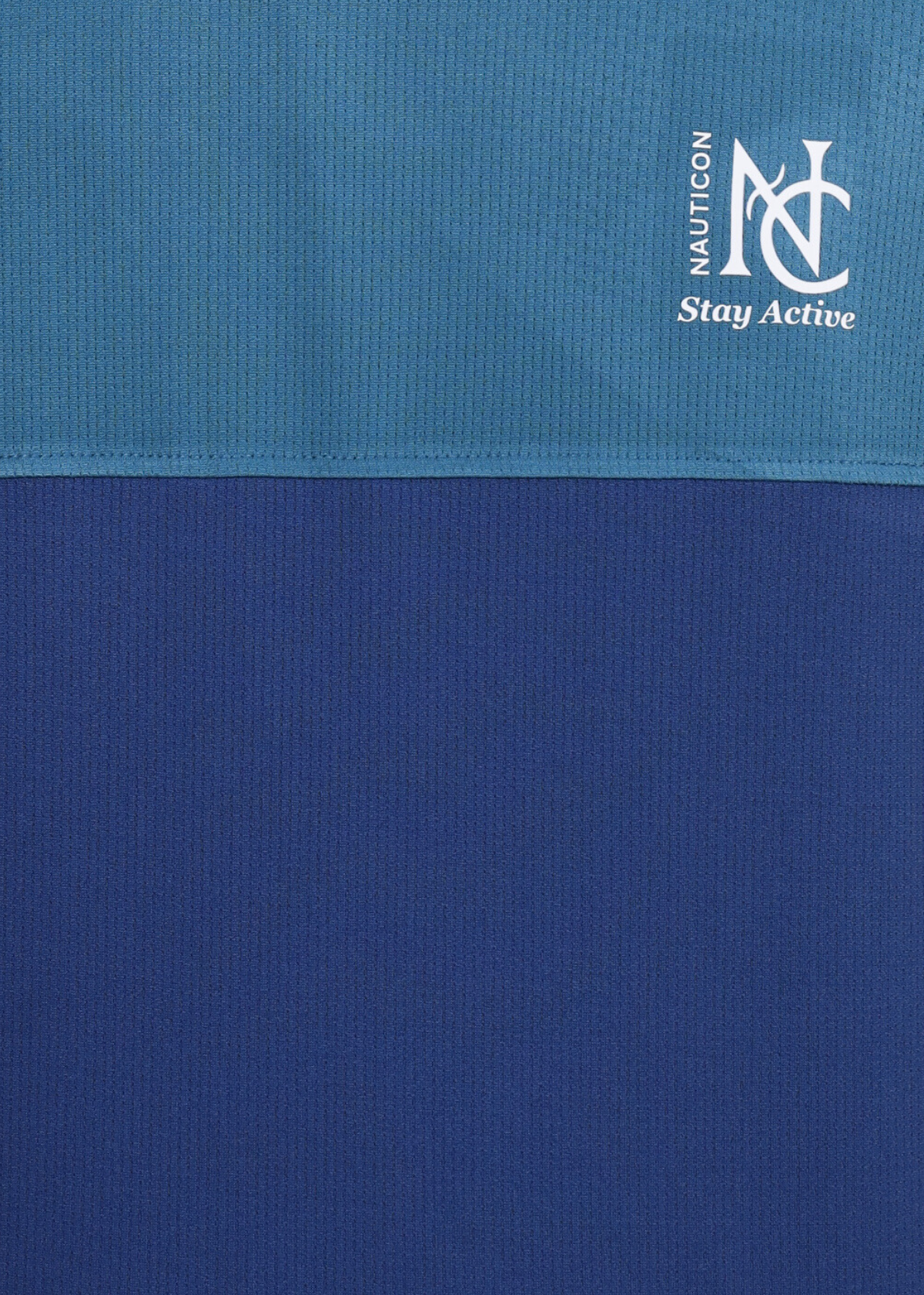 NAUTICON Premium Polyester Crew Neck T-shirt Teal Green & Blue - NAUTICON WEARABLES