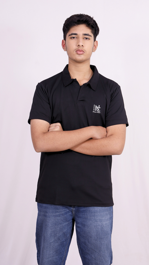 NAUTICON SOLID T-SHIRT BLACK COLLAR - NAUTICON